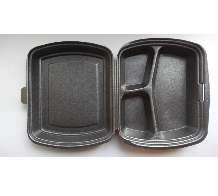 товар Ланч-бокс ВПС LB-3, 3-секц (черный) 250x195x68 мм LB-3B